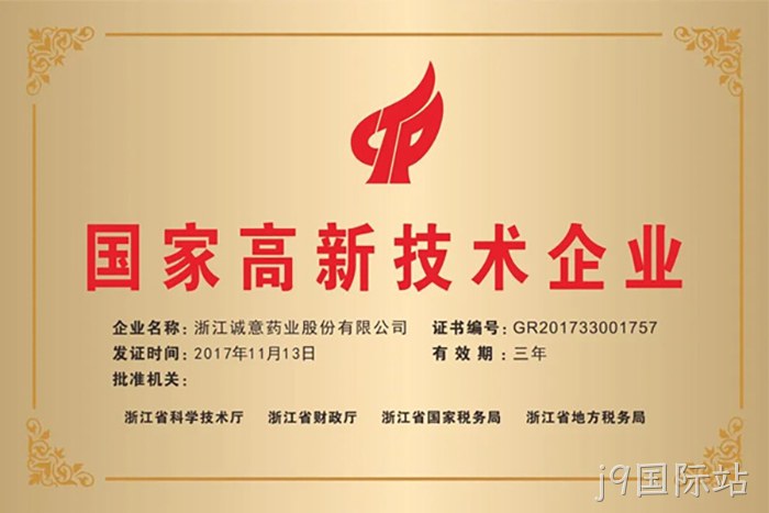 国家高新✪技术企业 国家高新◇技术企业